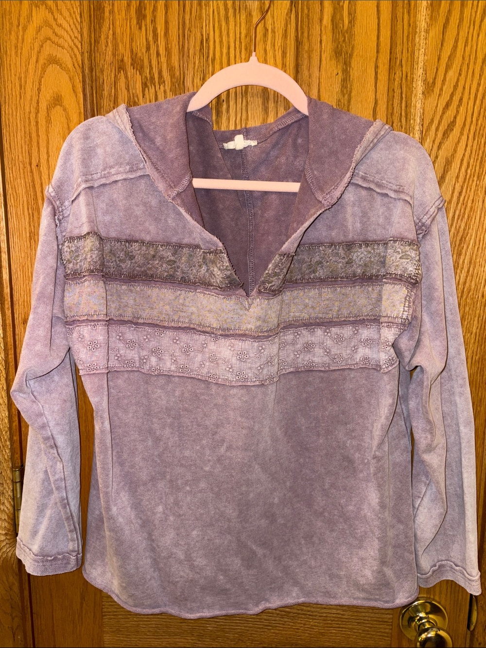 easel Lavender Pullover Hoodie